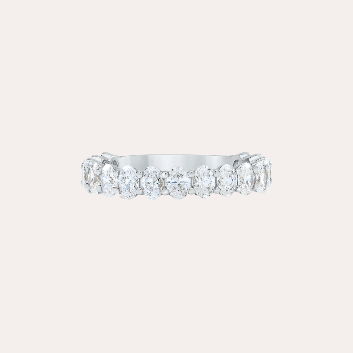 Mini Oval Eternity Band